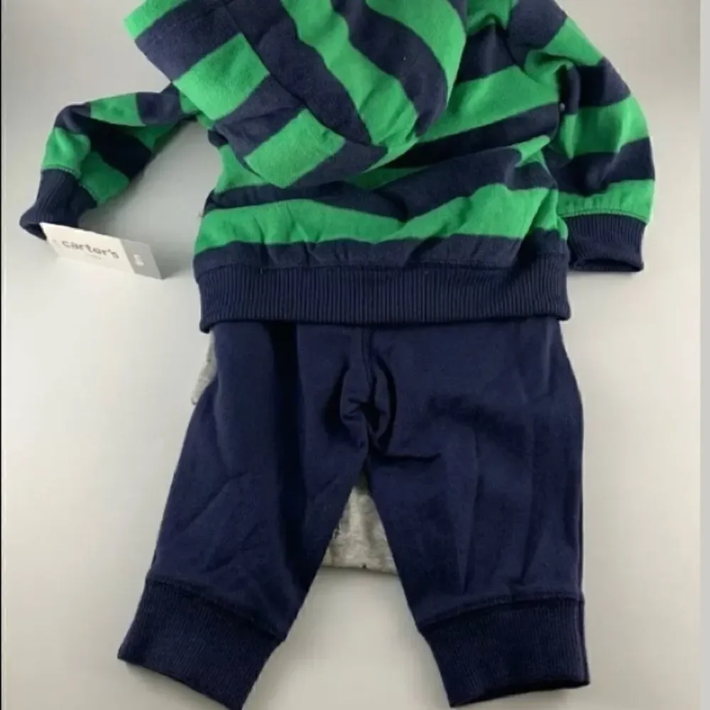 🎋Carter’s 3 pieces cardigan sets - polar Bear 3 M - Picture 4 of 9